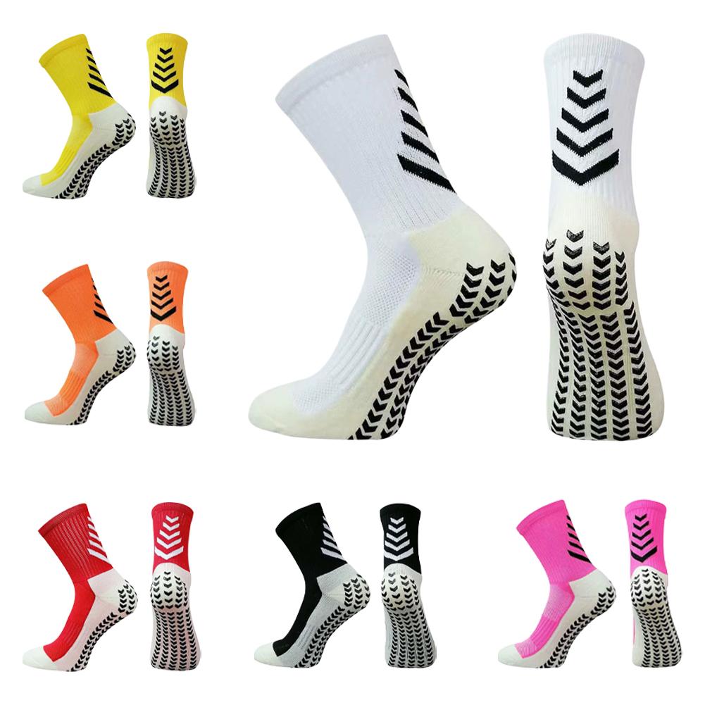 Sock Garter Men - ถุงเท้าฟุตบอลกันลื่นซิลิโคนสำหรับผู้ชายและผู้หญิง ถุงเท้ากีฬากลางแจ้งสำหรับวิ่งและเล่นฟุตบอล